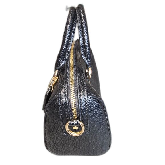 Coach Mini Rowan - Black Leather - Picture 4 of 12